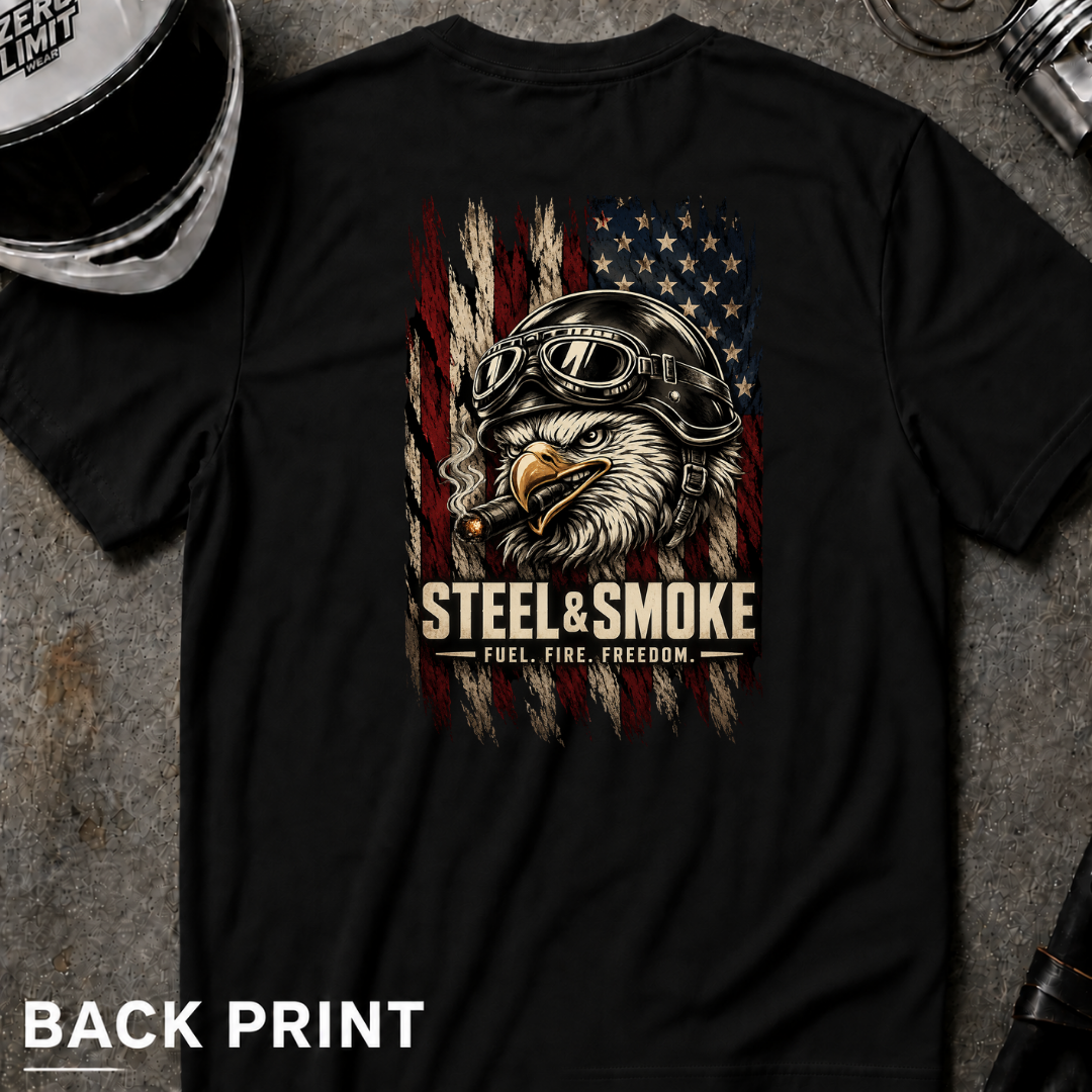 STEEL & SMOKE T-SHIRT