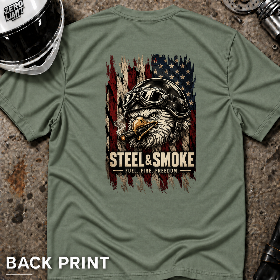 STEEL & SMOKE T-SHIRT