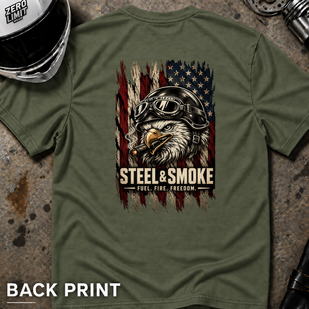 STEEL & SMOKE T-SHIRT