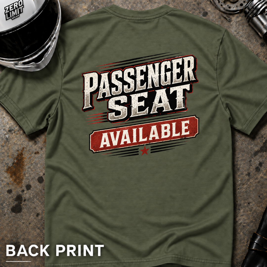 PASSENGER SEAT - AVAILABLE T-SHIRT