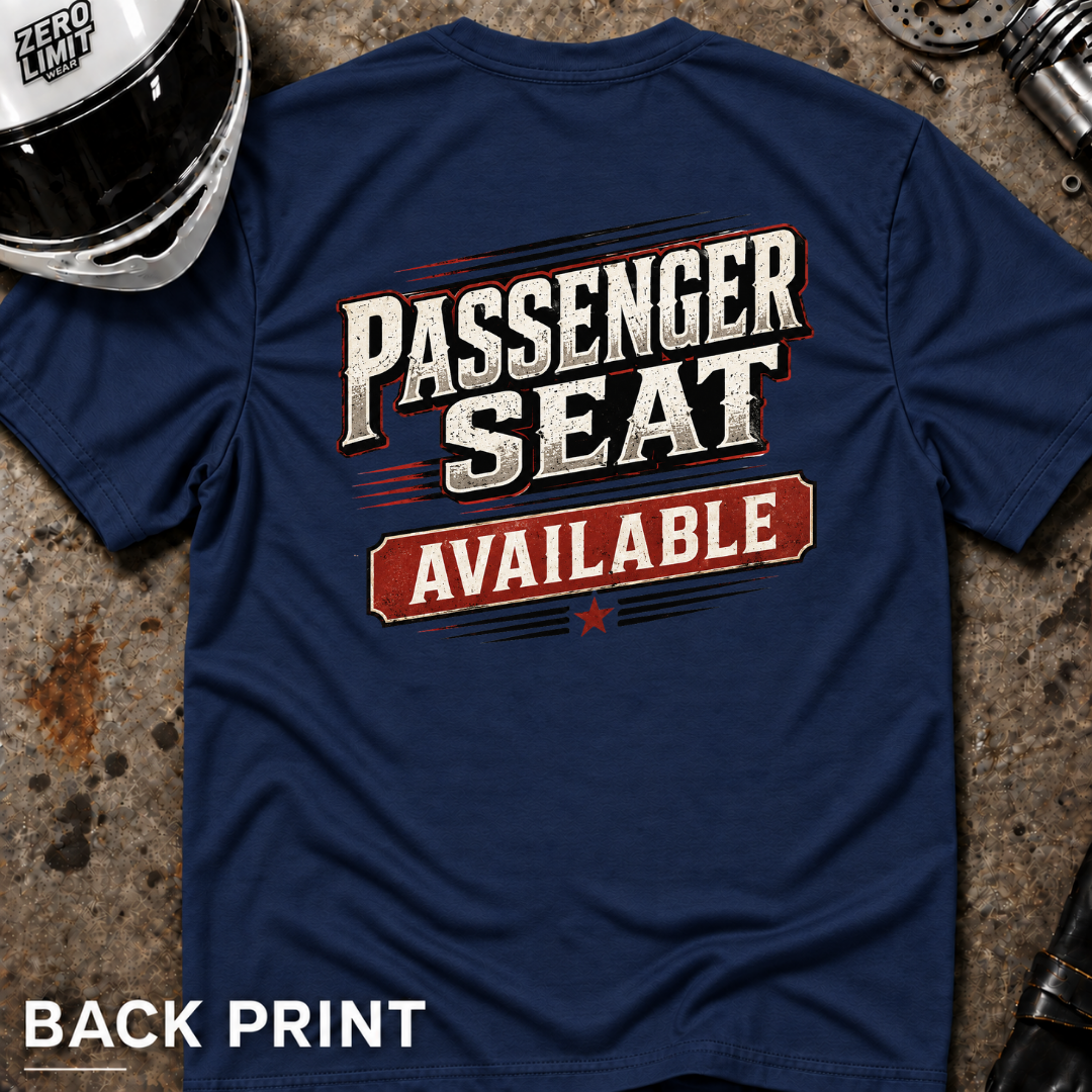 PASSENGER SEAT - AVAILABLE T-SHIRT
