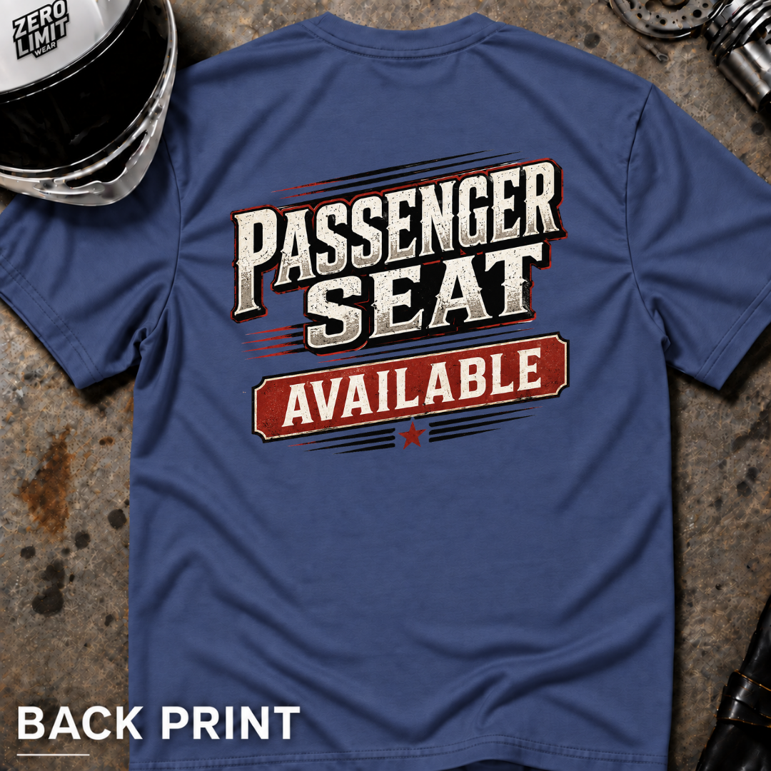 PASSENGER SEAT - AVAILABLE T-SHIRT