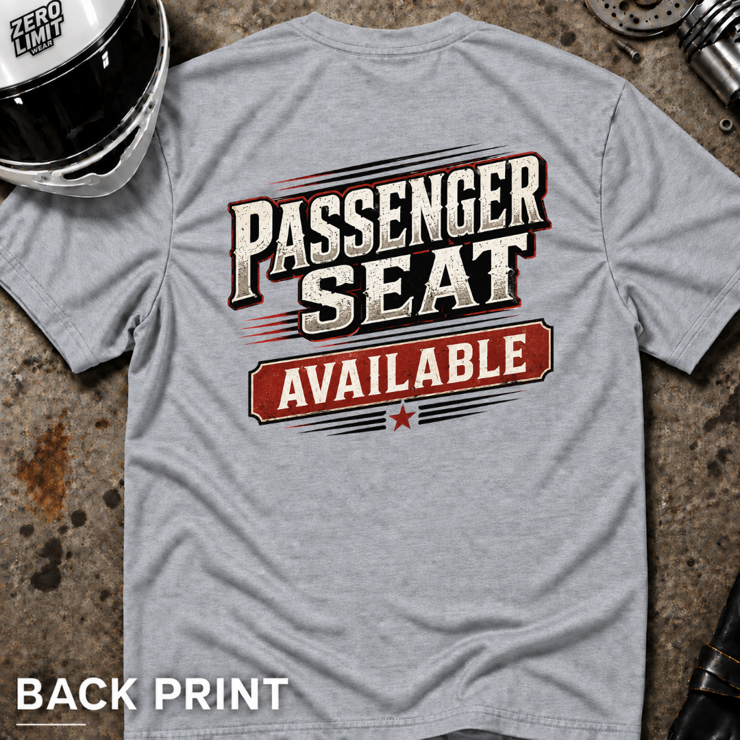 PASSENGER SEAT - AVAILABLE T-SHIRT