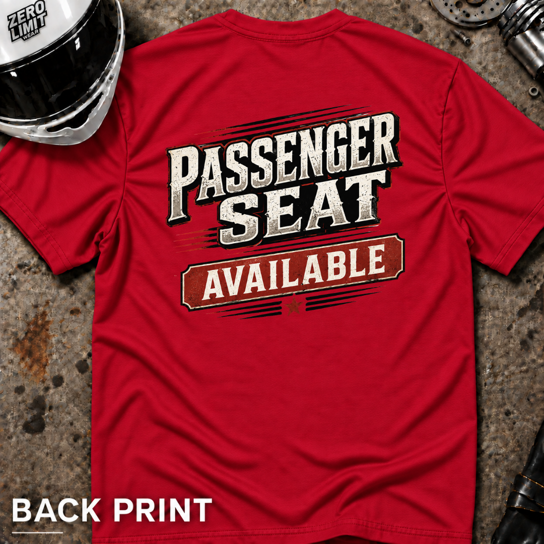 PASSENGER SEAT - AVAILABLE T-SHIRT