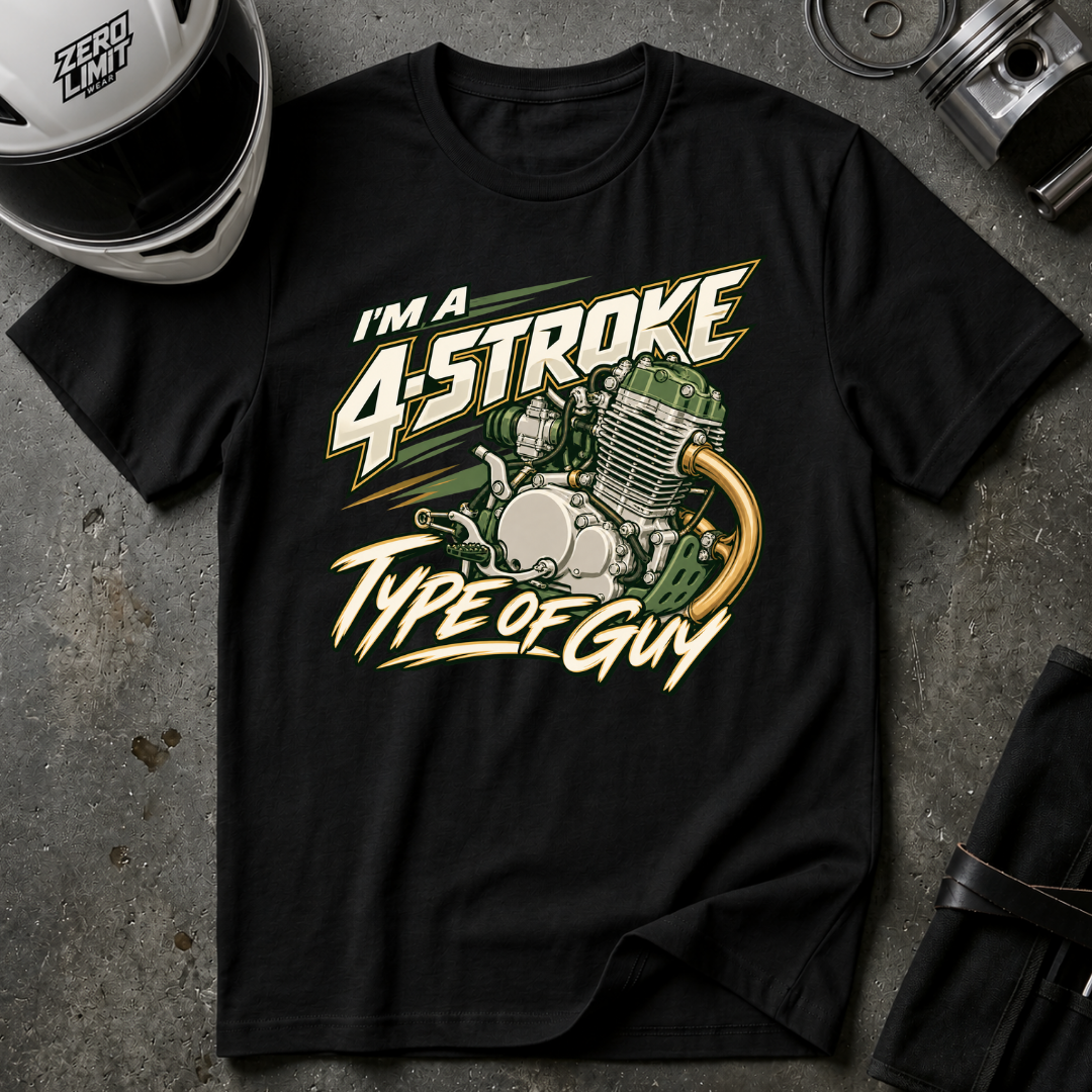 4-STROKE TYPE OF GUY T-SHIRT