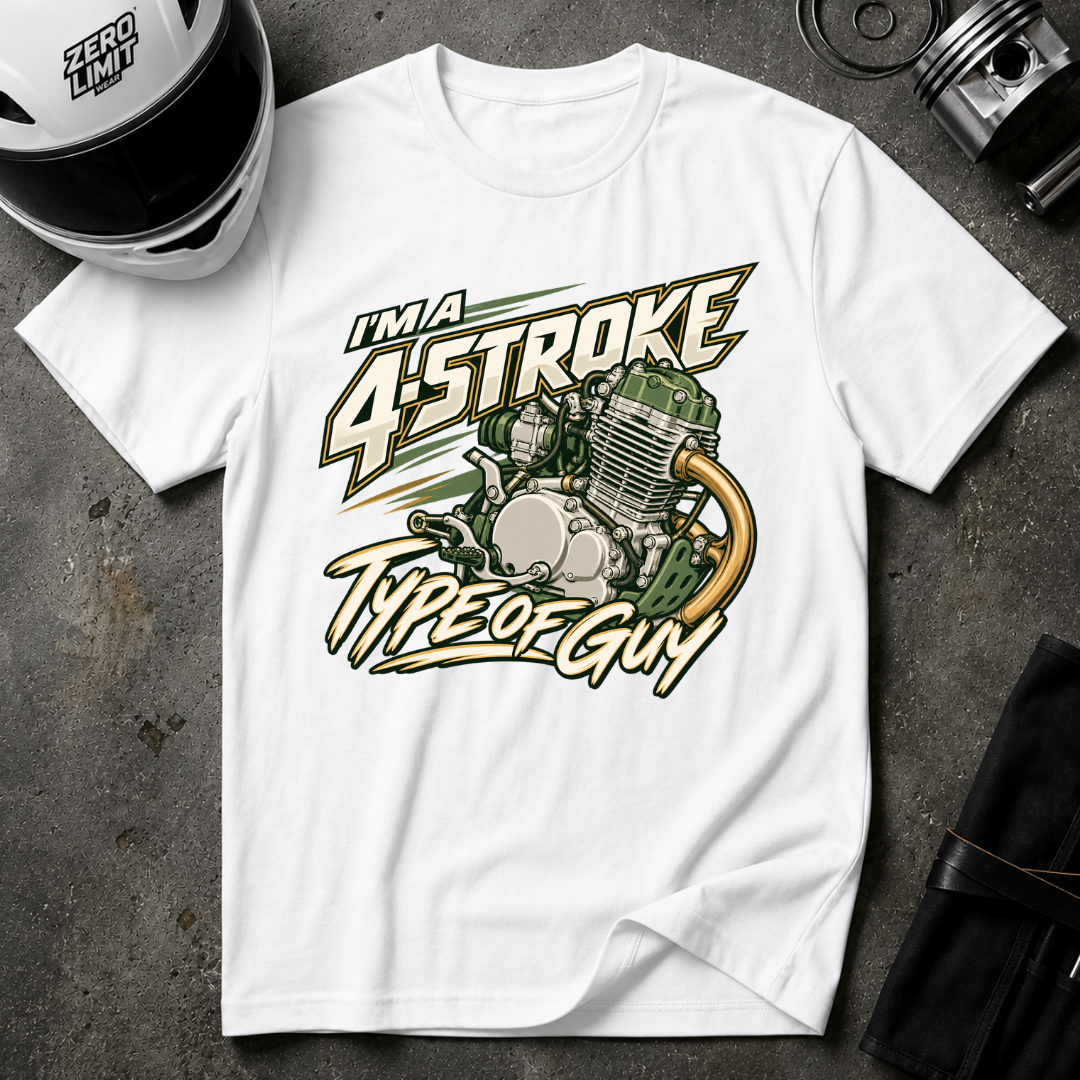 4-STROKE TYPE OF GUY T-SHIRT