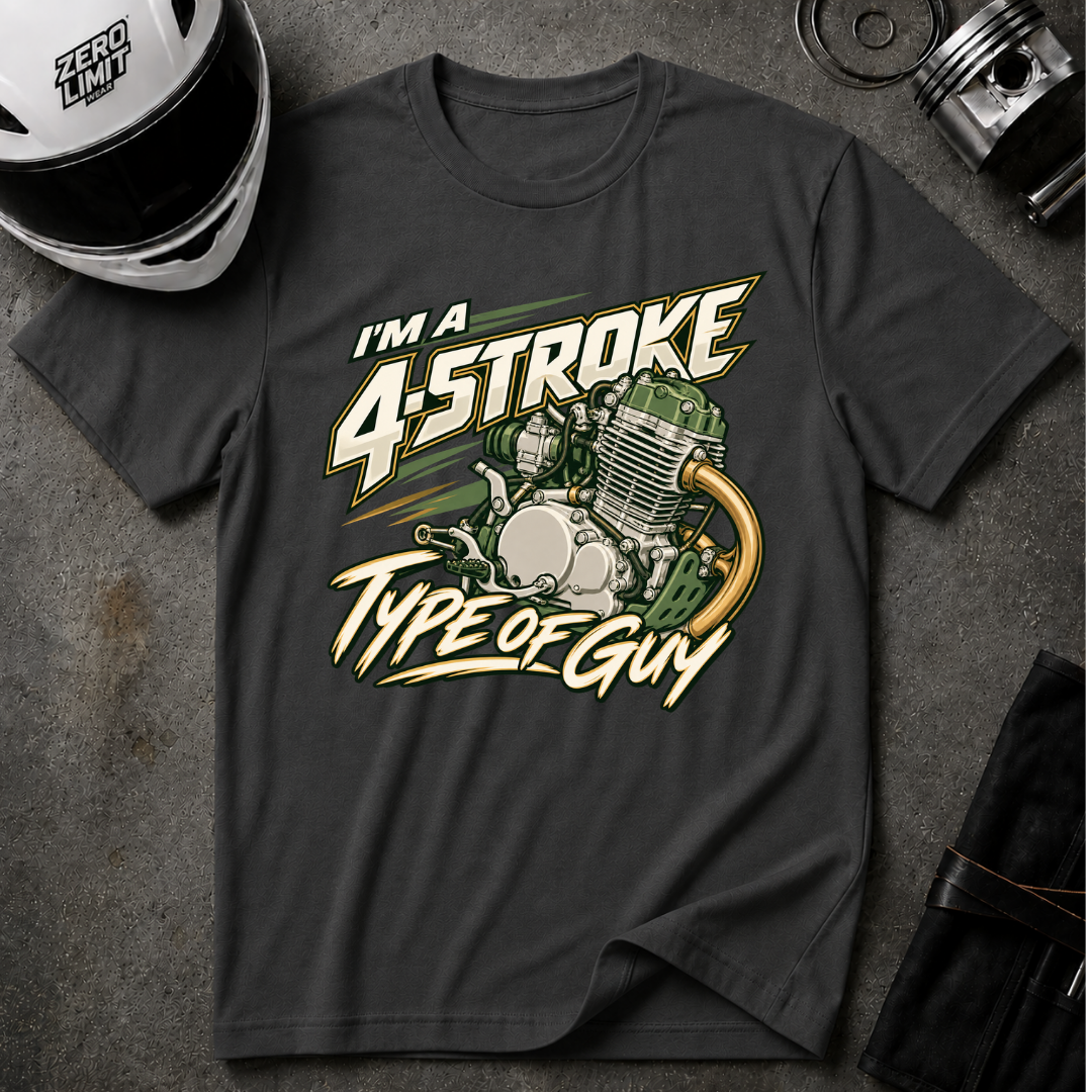 4-STROKE TYPE OF GUY T-SHIRT