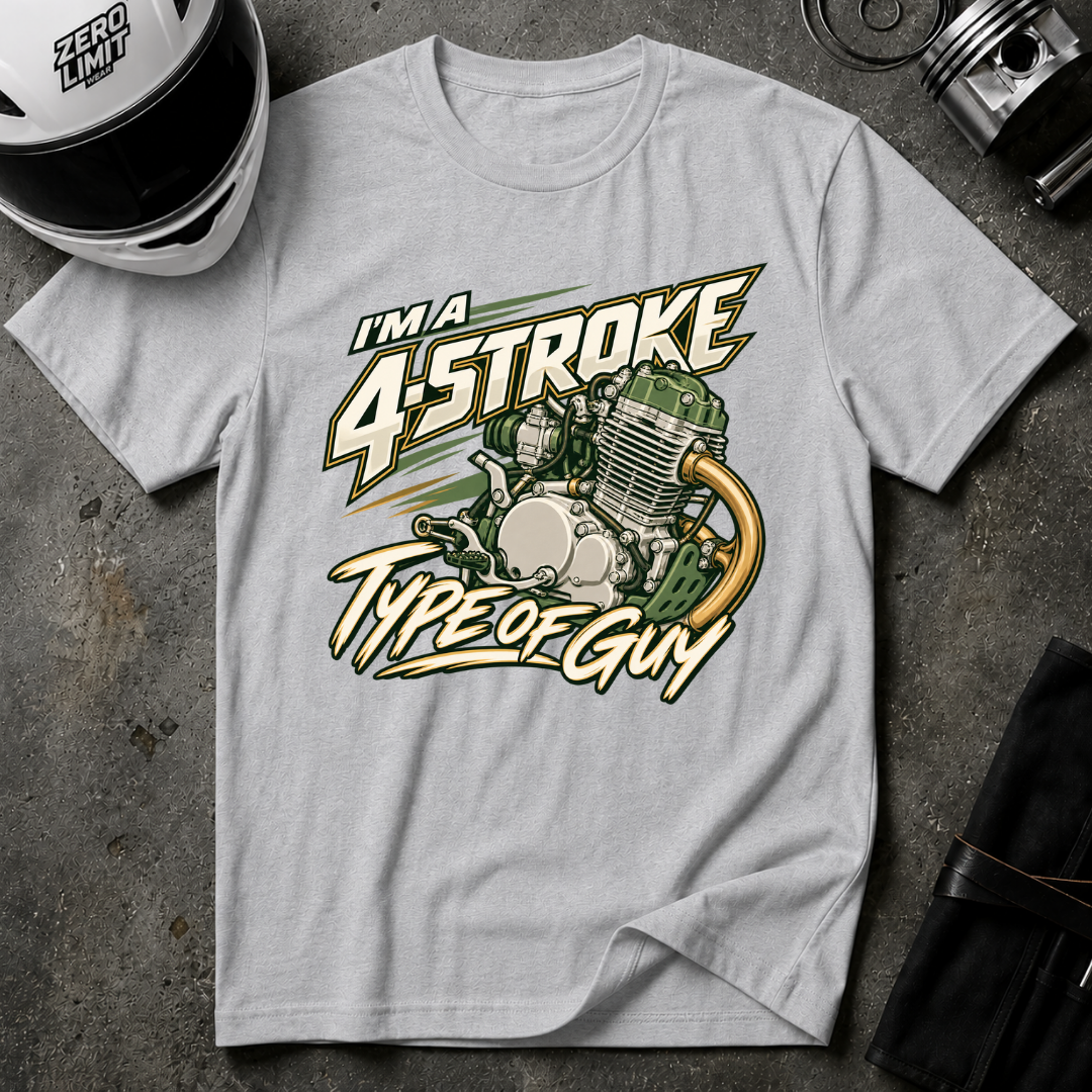 4-STROKE TYPE OF GUY T-SHIRT