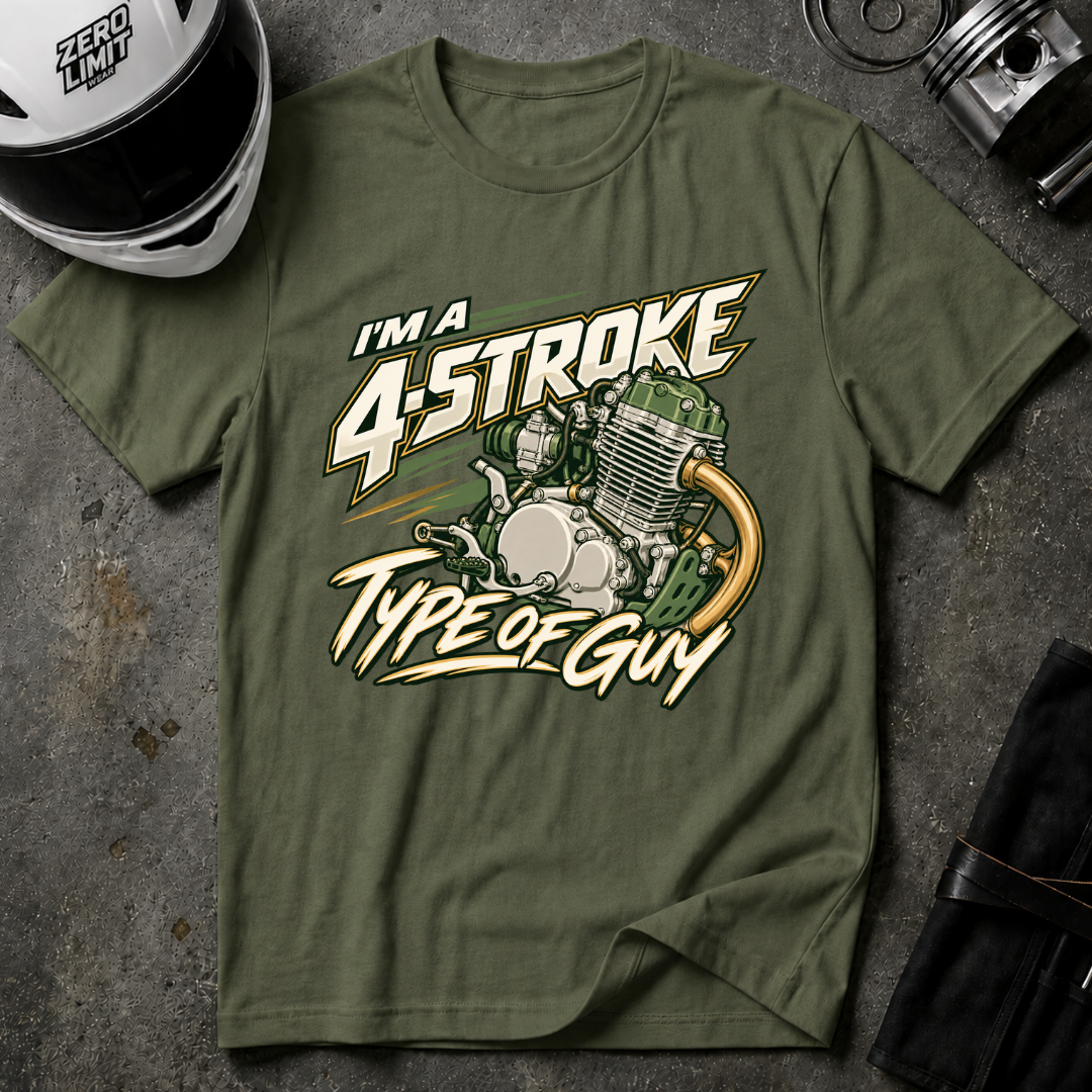 4-STROKE TYPE OF GUY T-SHIRT