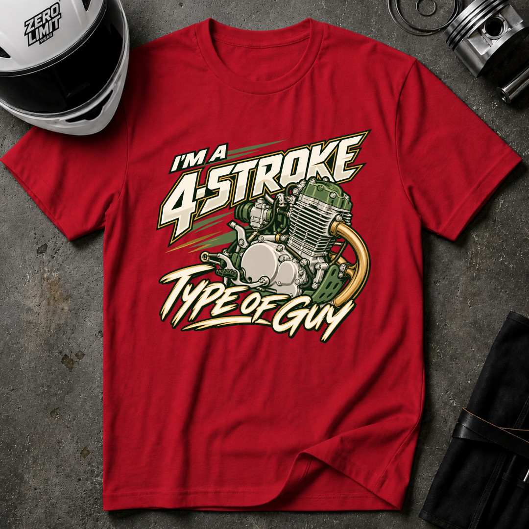 4-STROKE TYPE OF GUY T-SHIRT