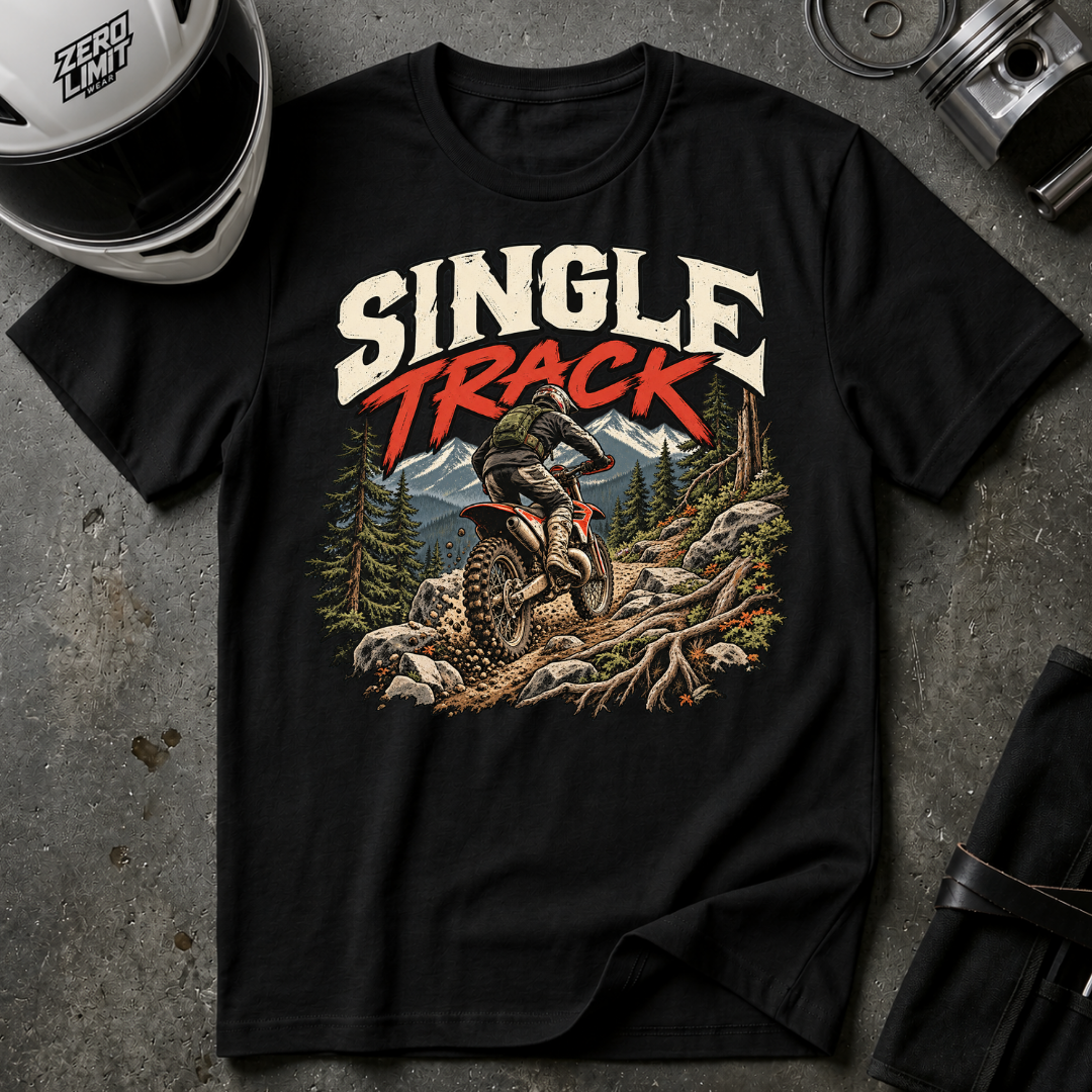 SINGLE TRACK HILLSIDE T-SHIRT