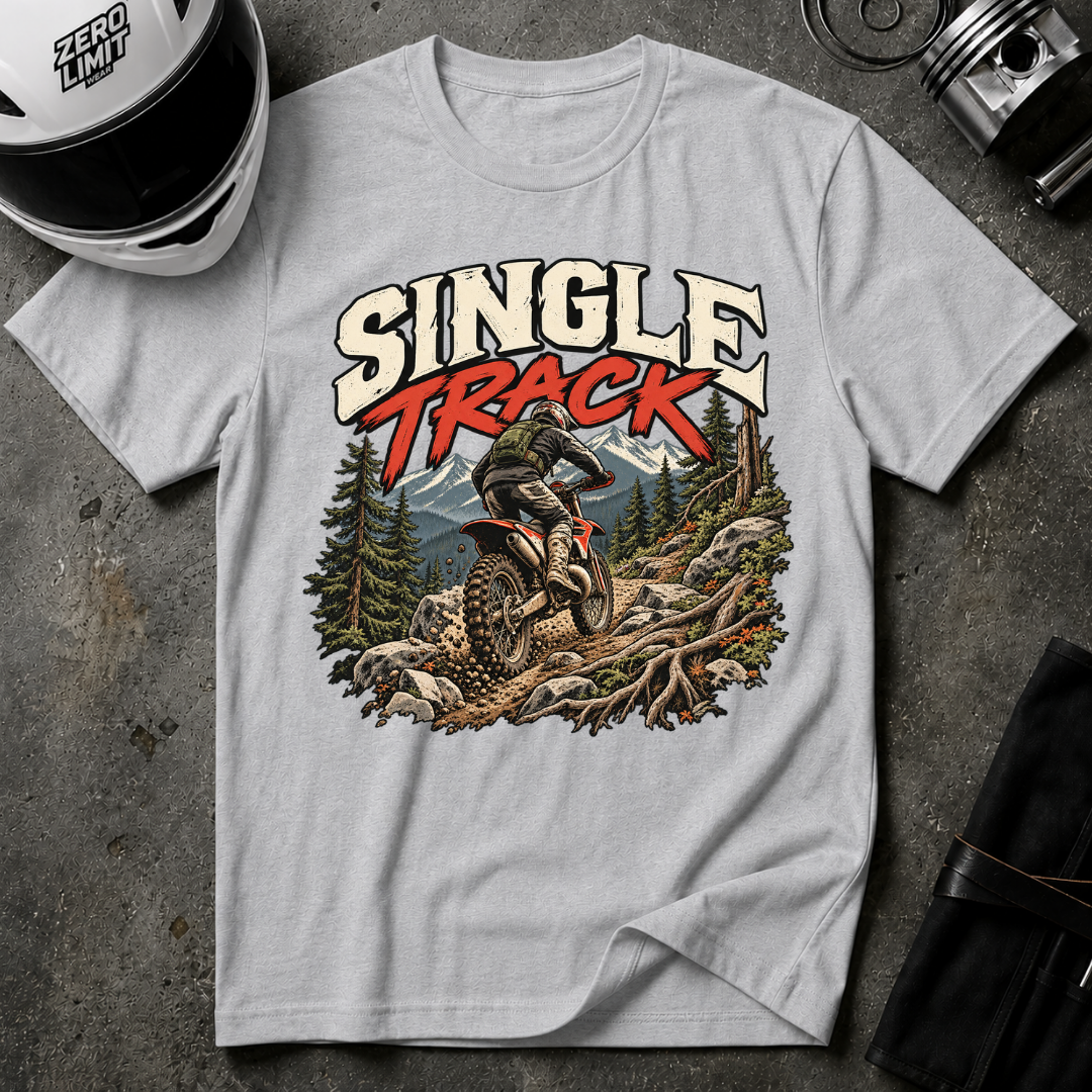 SINGLE TRACK HILLSIDE T-SHIRT