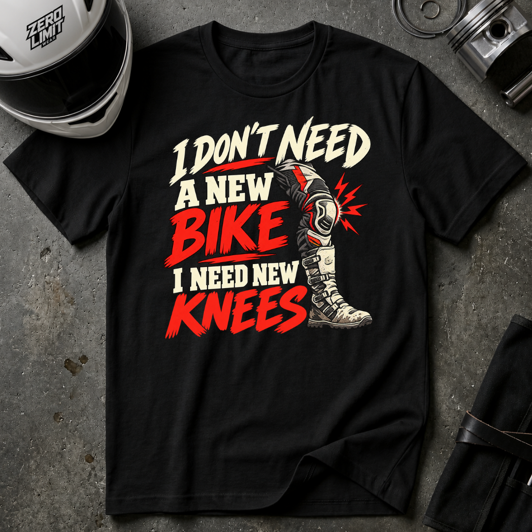 NEED NEW KNEES T-SHIRT