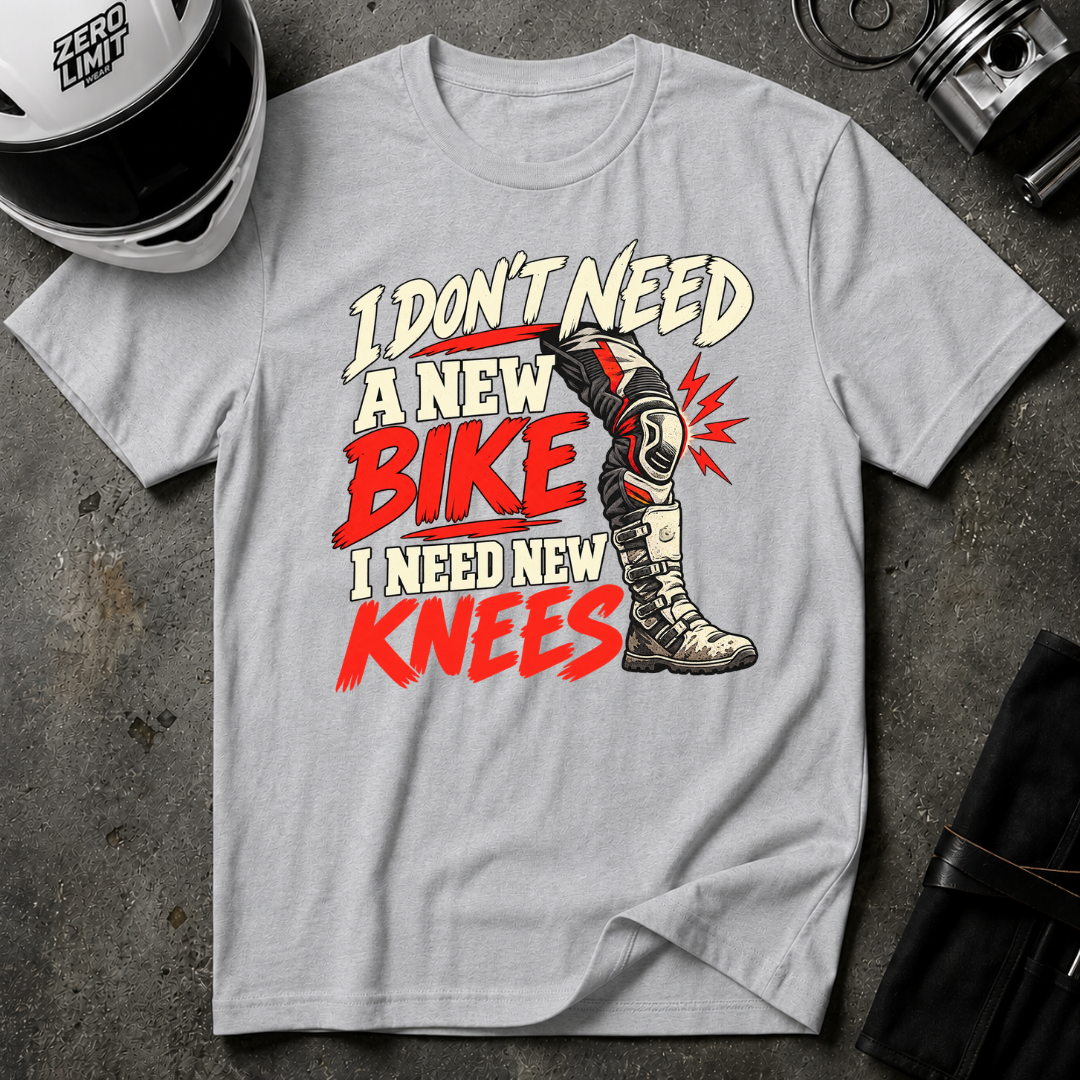 NEED NEW KNEES T-SHIRT