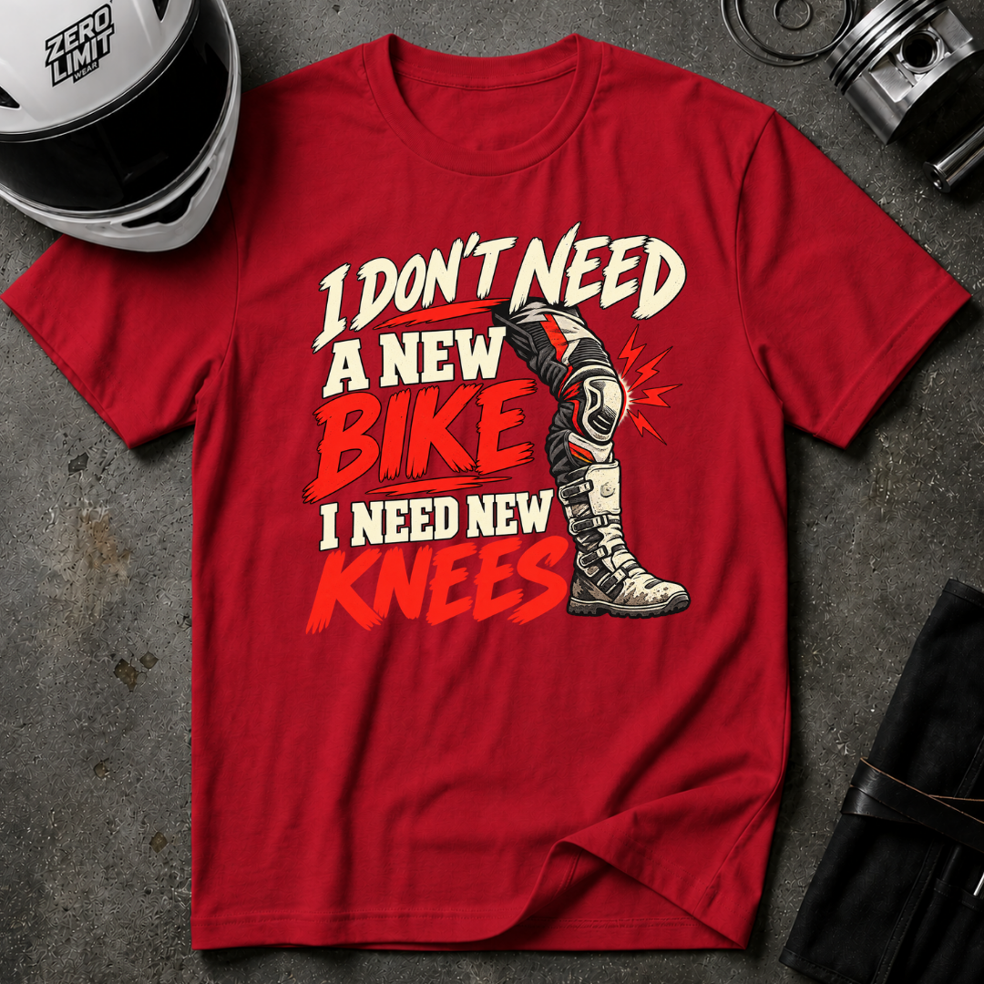 NEED NEW KNEES T-SHIRT
