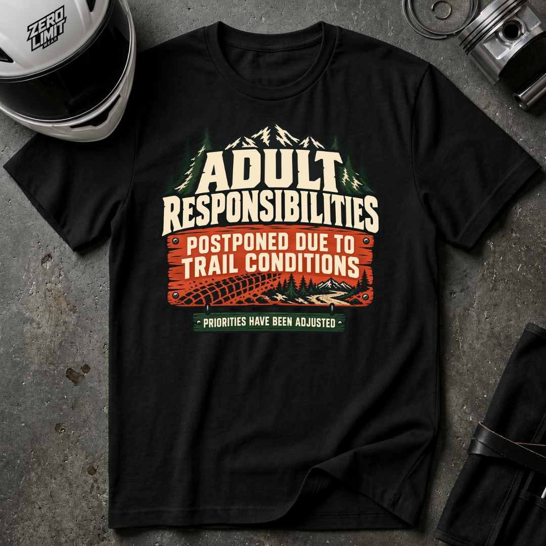 ADULT RESPONSIBILITIES T-SHIRT