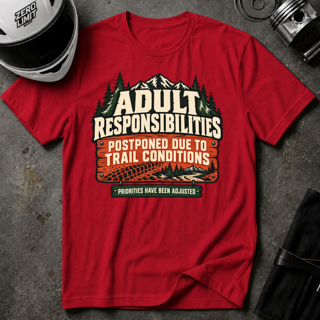 ADULT RESPONSIBILITIES T-SHIRT