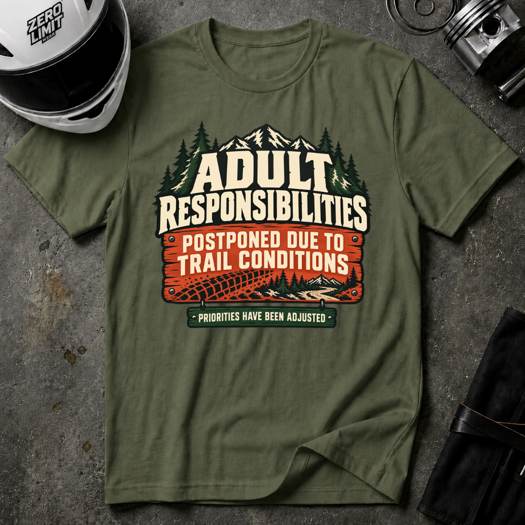 ADULT RESPONSIBILITIES T-SHIRT