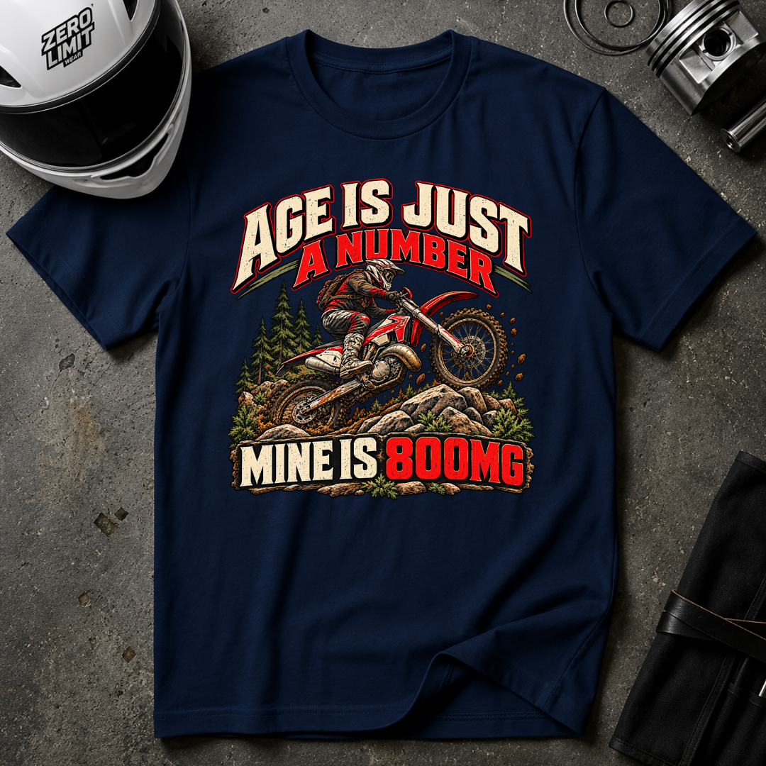 AGE IS JUST A NUMBER T-SHIRT