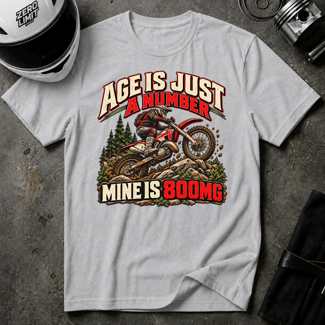 AGE IS JUST A NUMBER T-SHIRT