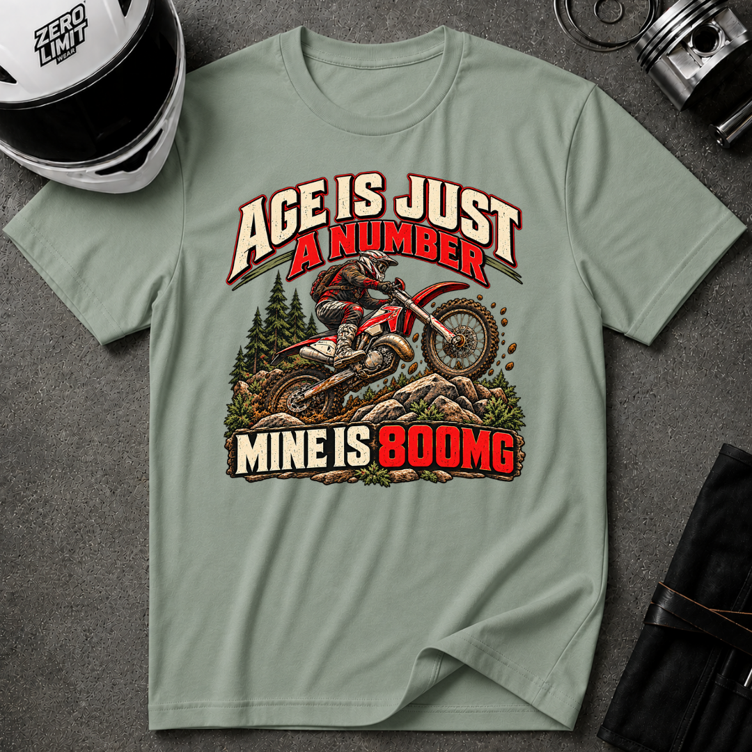 AGE IS JUST A NUMBER T-SHIRT