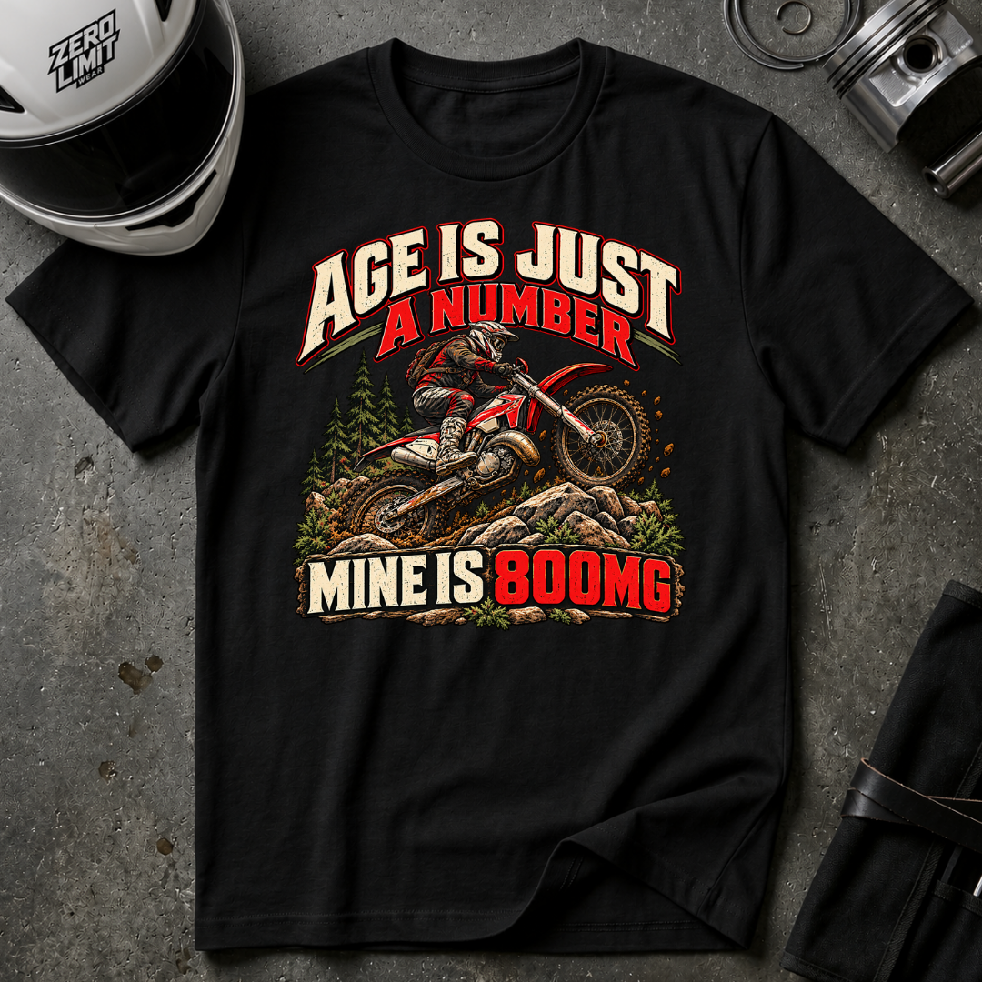 AGE IS JUST A NUMBER T-SHIRT