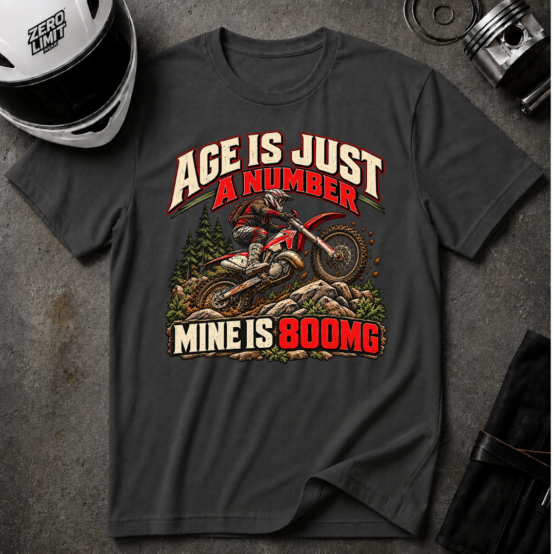 AGE IS JUST A NUMBER T-SHIRT