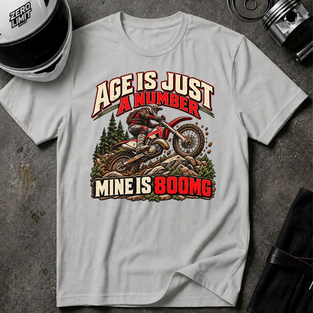 AGE IS JUST A NUMBER T-SHIRT