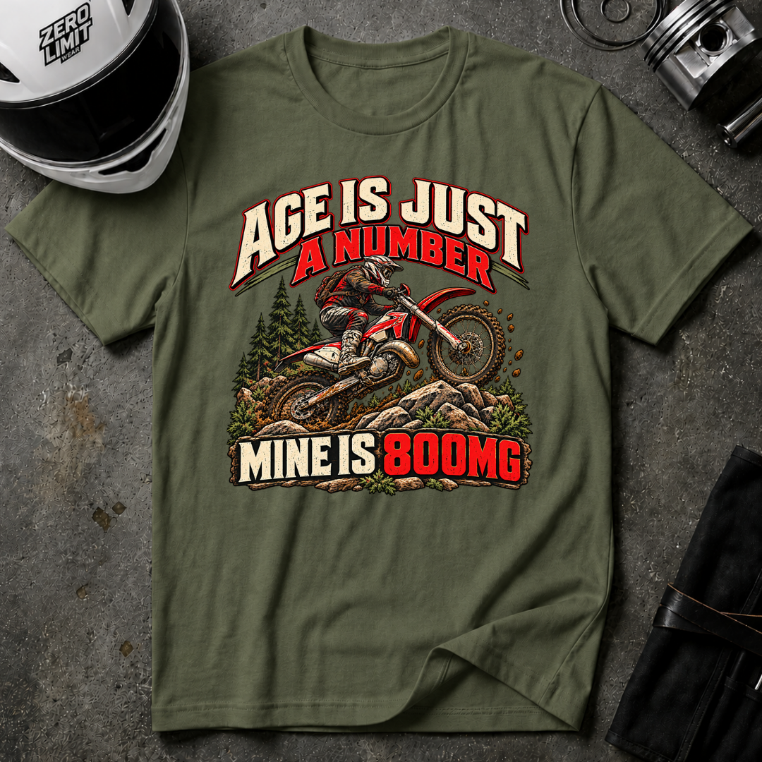 AGE IS JUST A NUMBER T-SHIRT