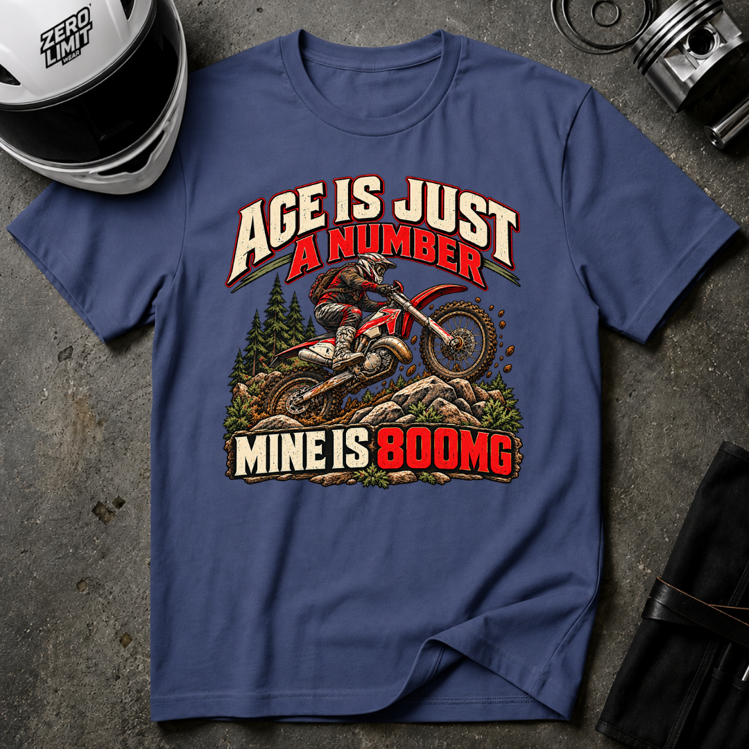 AGE IS JUST A NUMBER T-SHIRT