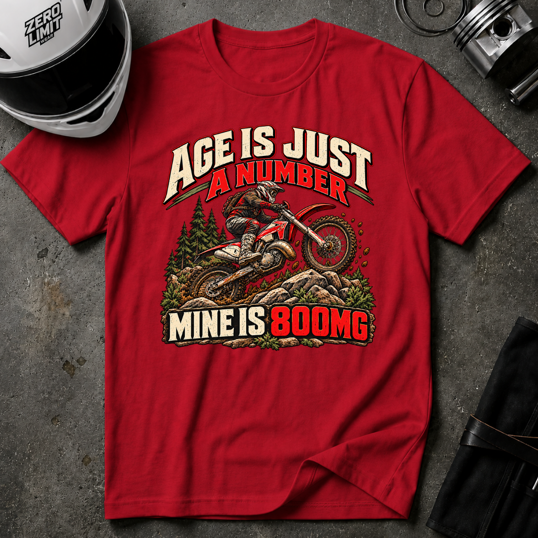 AGE IS JUST A NUMBER T-SHIRT