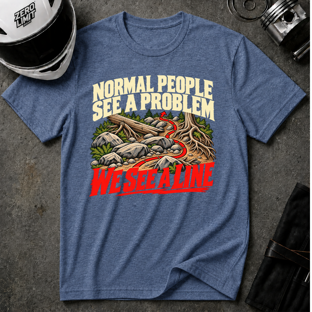 WE SEE A LINE T-SHIRT