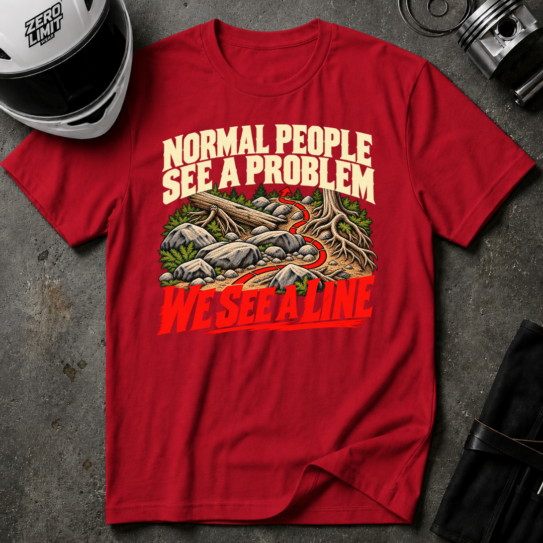 WE SEE A LINE T-SHIRT