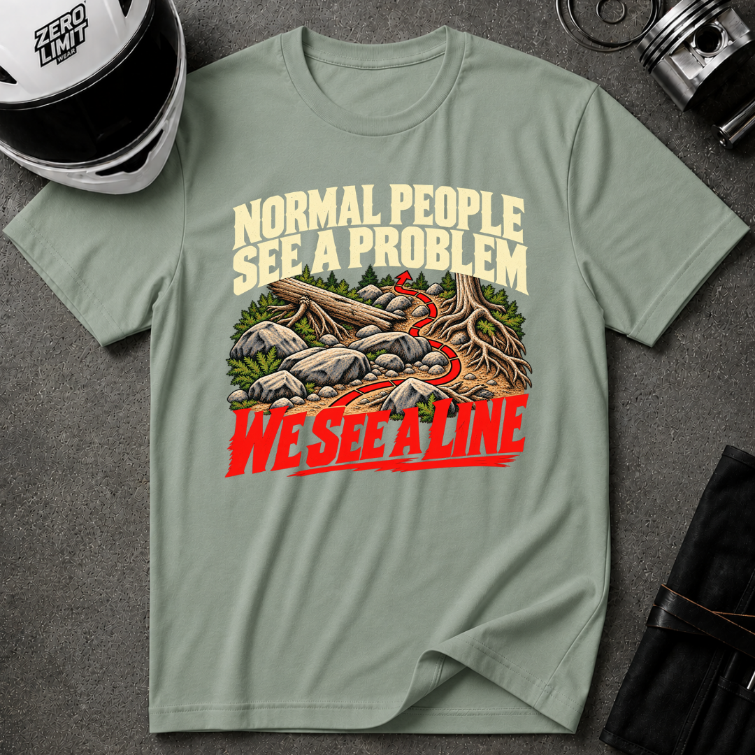 WE SEE A LINE T-SHIRT