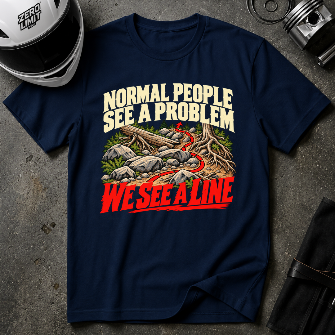 WE SEE A LINE T-SHIRT