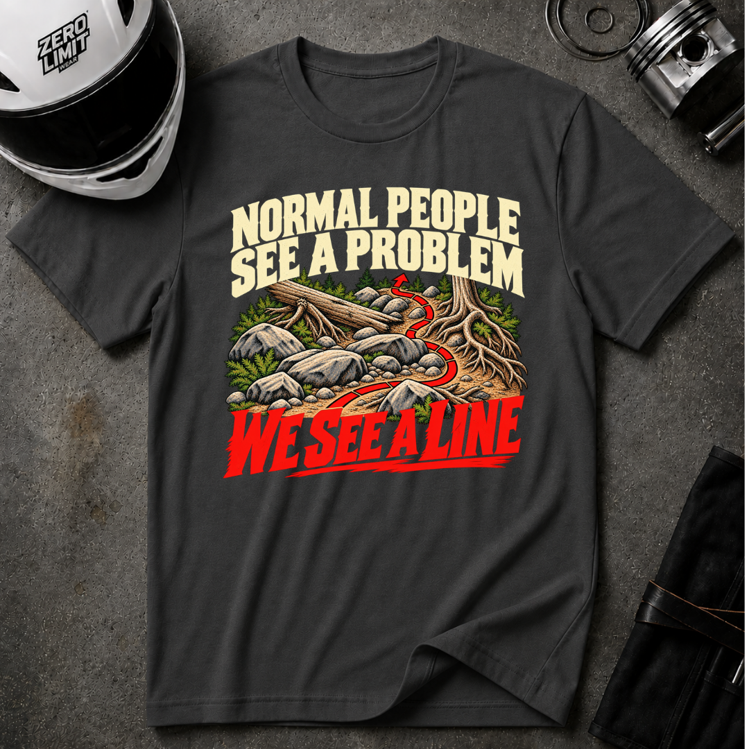 WE SEE A LINE T-SHIRT