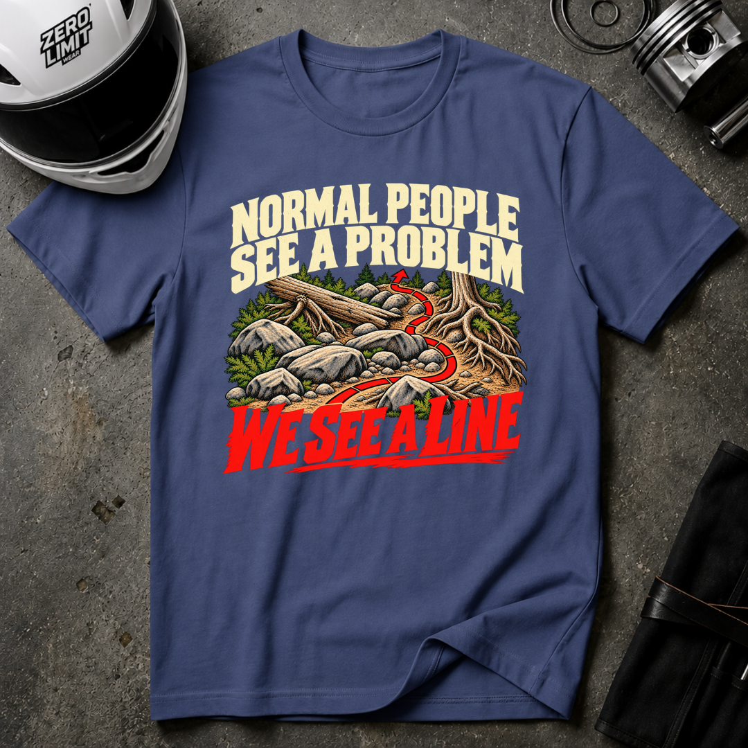 WE SEE A LINE T-SHIRT