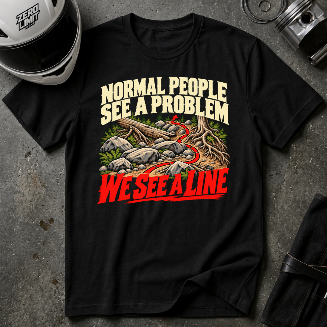 WE SEE A LINE T-SHIRT