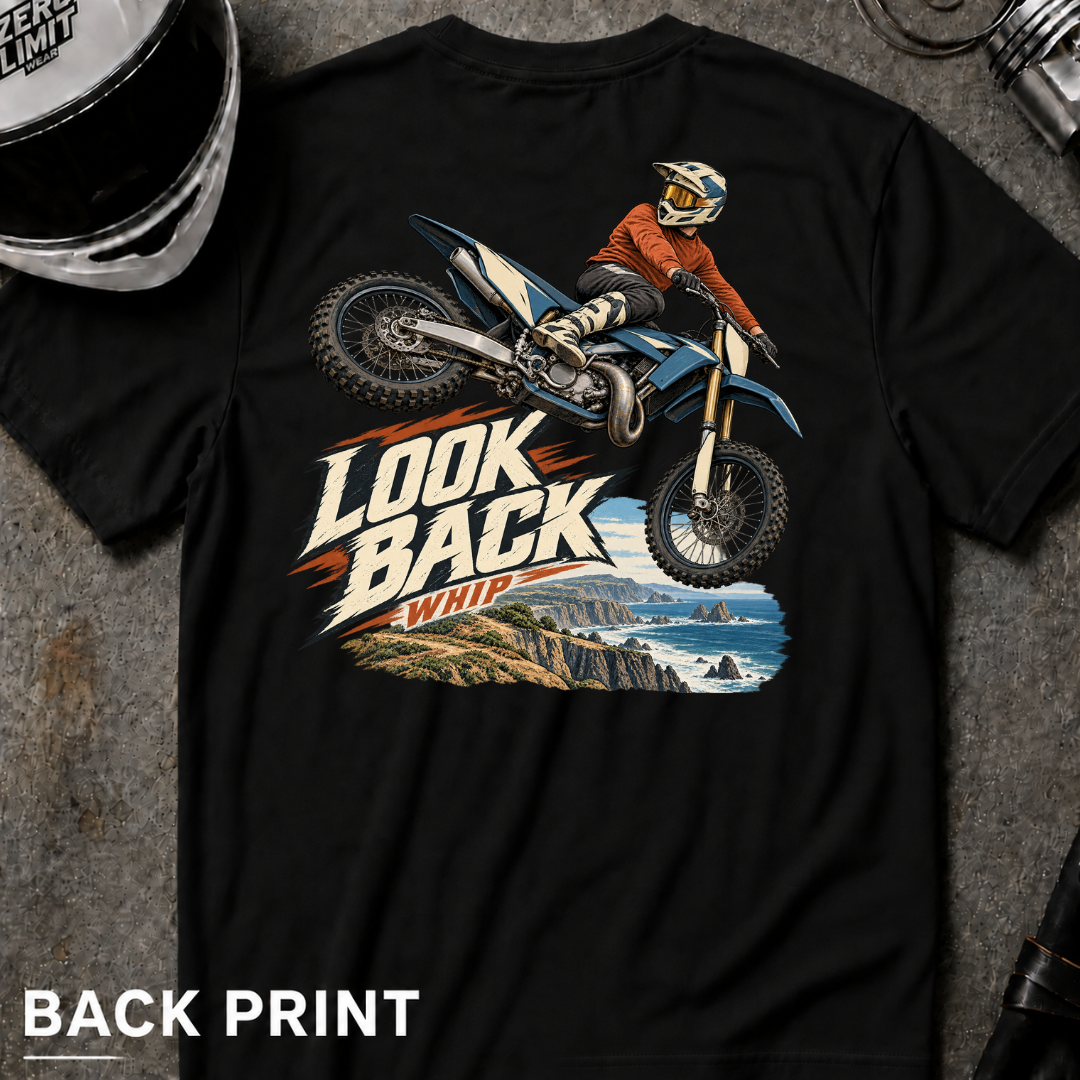 LOOK BACK WHIP T-SHIRT