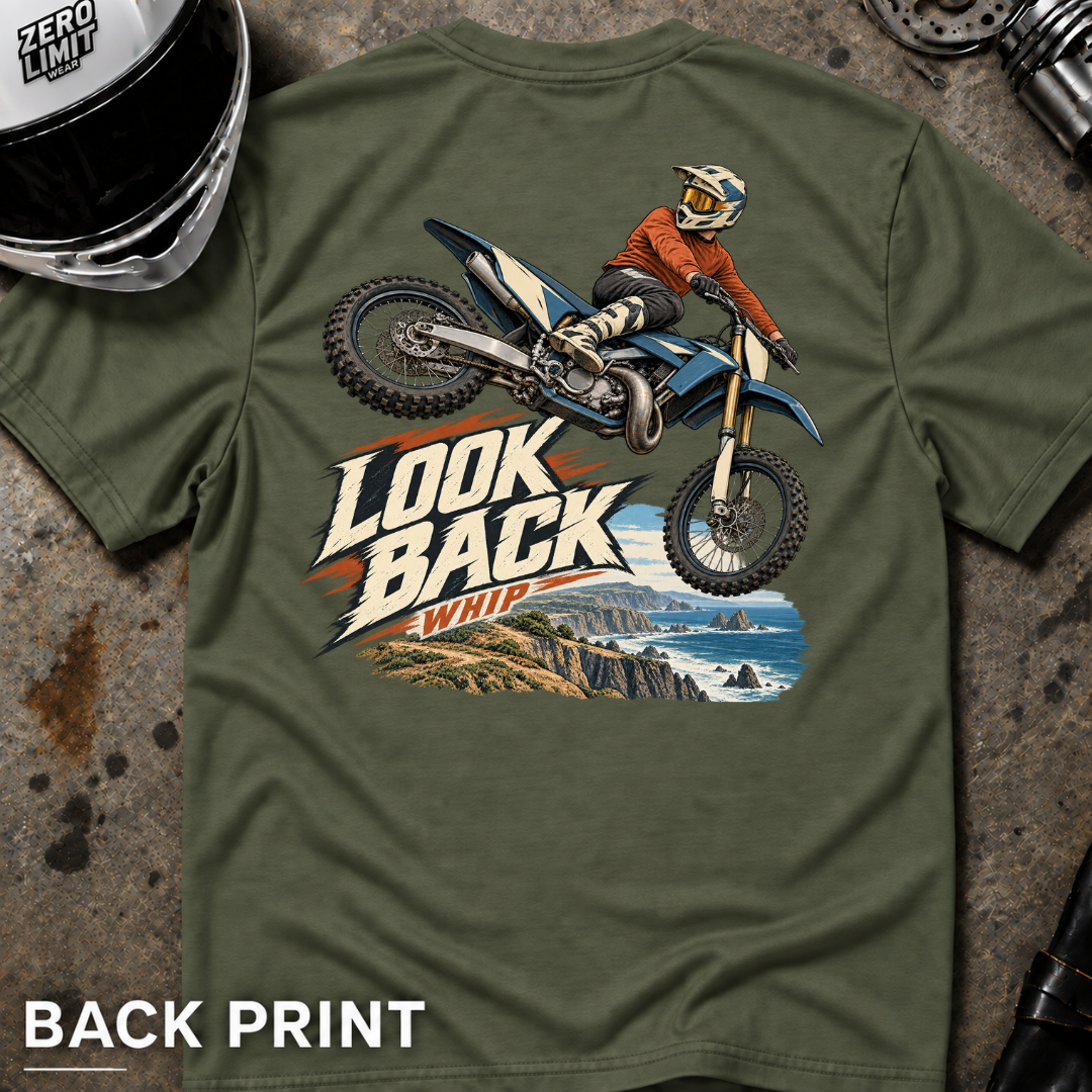 LOOK BACK WHIP T-SHIRT