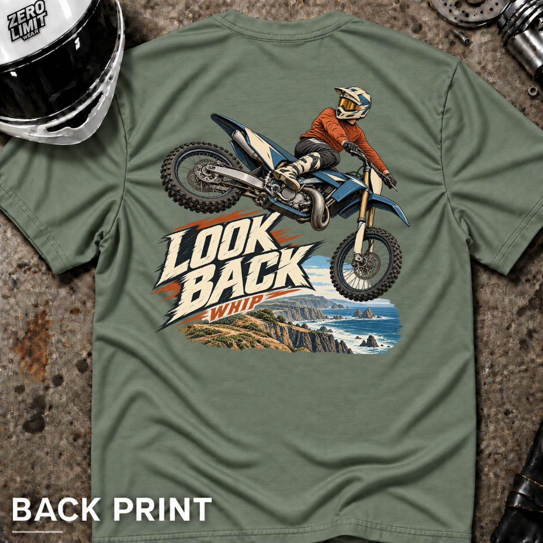 LOOK BACK WHIP T-SHIRT