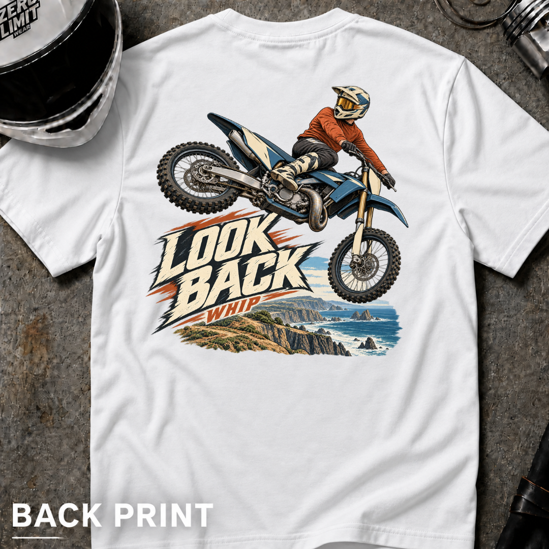 LOOK BACK WHIP T-SHIRT