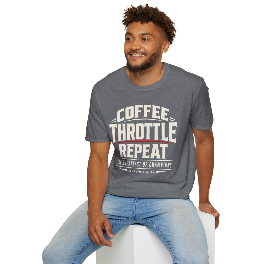 COFFEE THROTTLE REPEAT T-Shirt