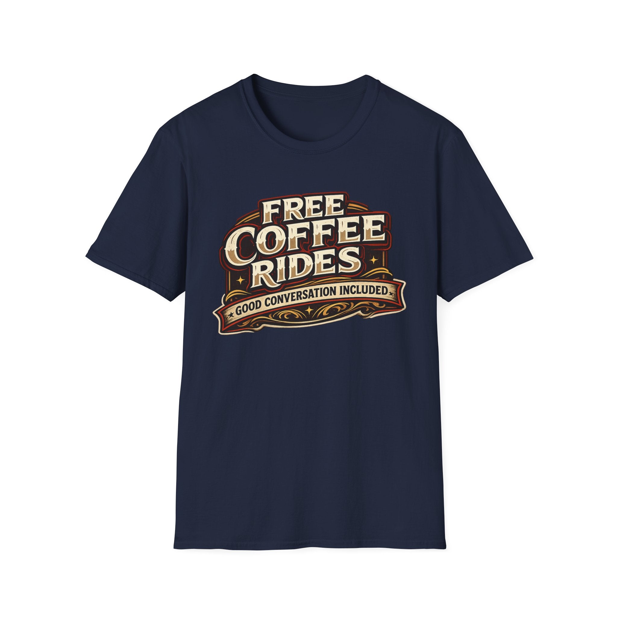 FREE COFFEE RIDES T-Shirt