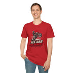 All Gas No Brakes Motorcycle T-Shirt