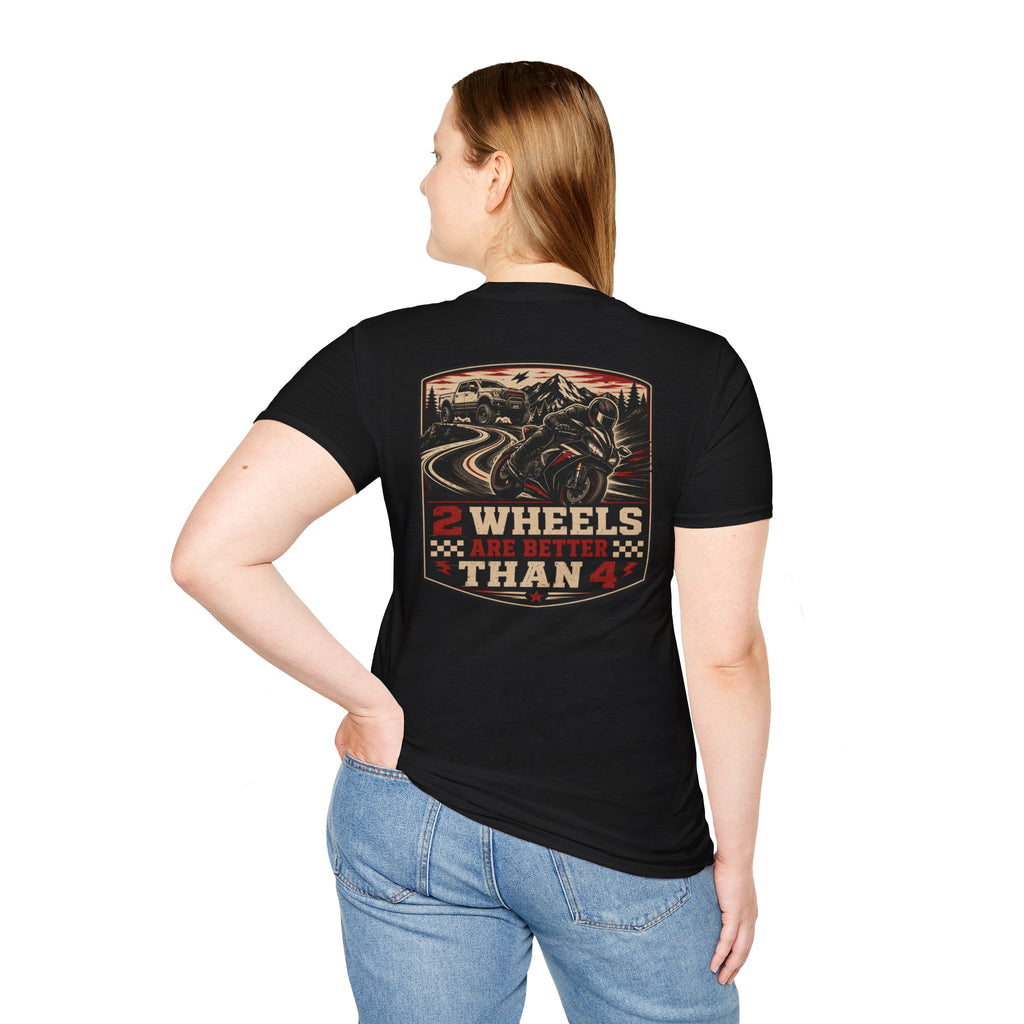 "2 Wheels Are Better Than 4"