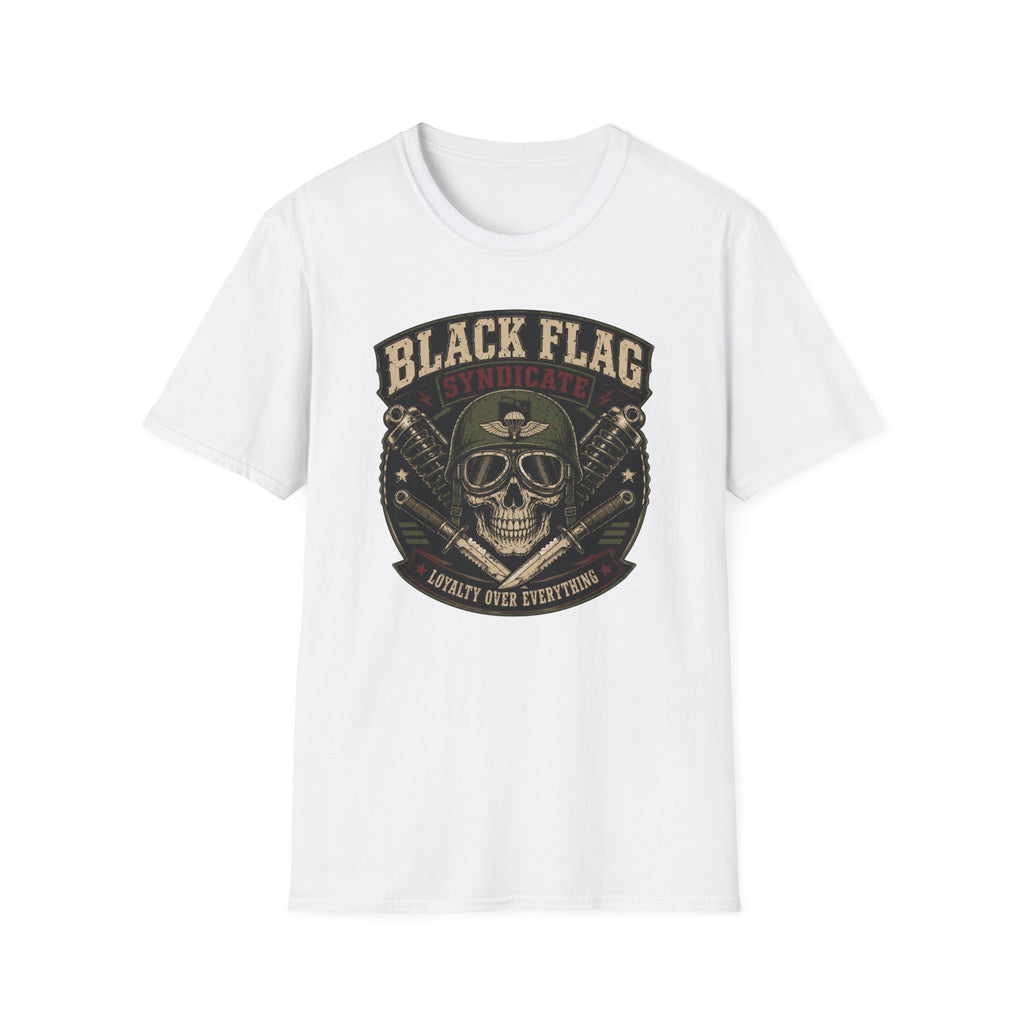 Black Flag Skull Patch T-Shirt