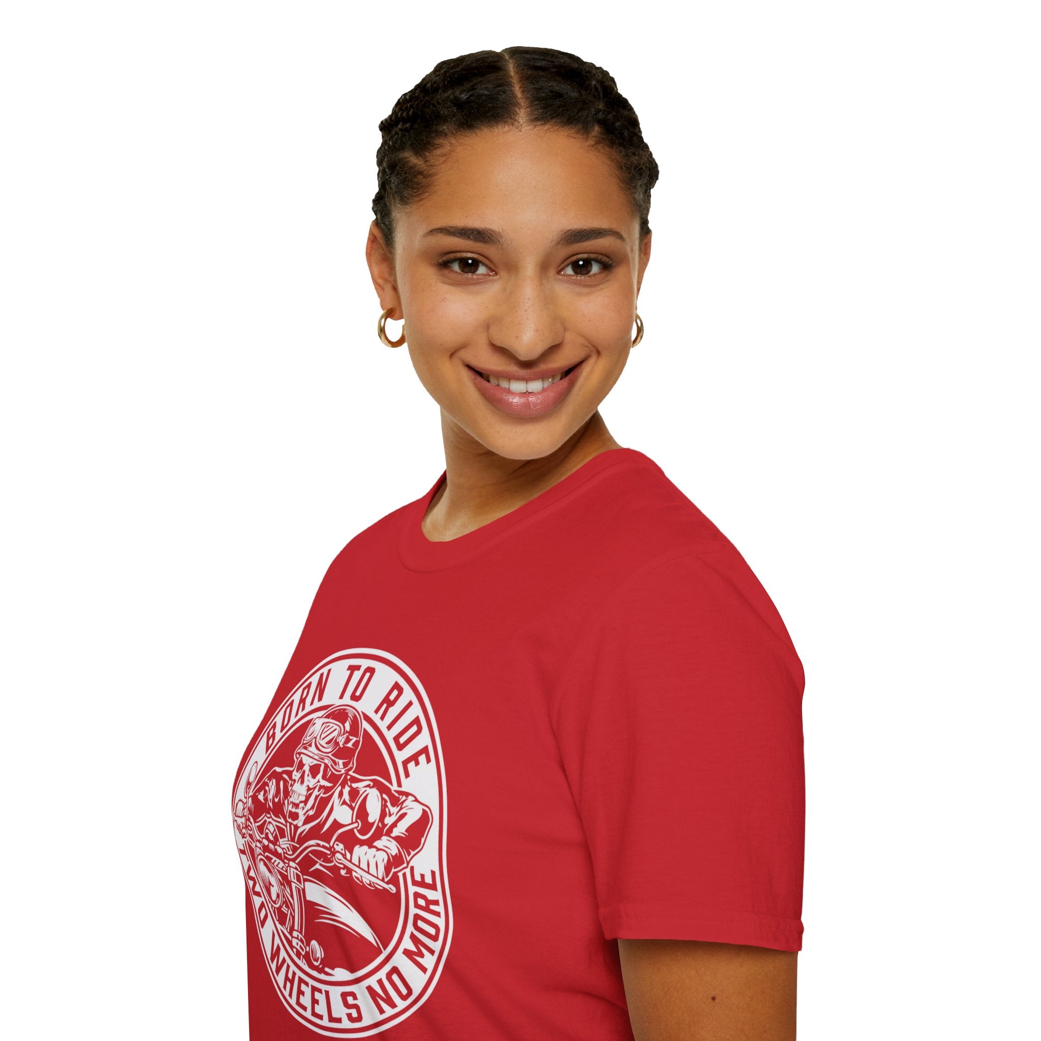 BORN TO RIDE TWO WHEELS, NO MORE T-Shirt