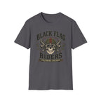 Black Flag Riders Skull T-Shirt
