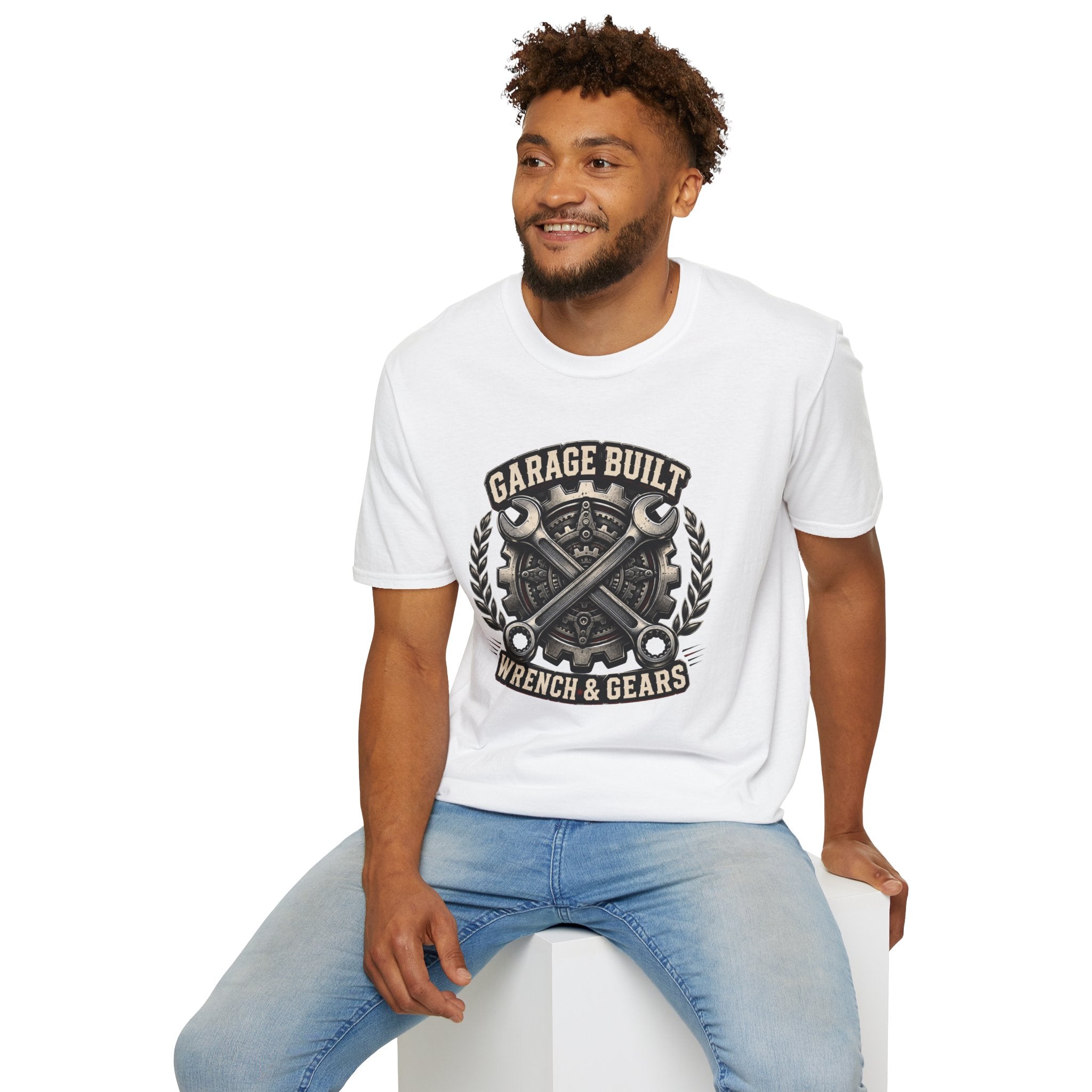 Garage Built Wrench & Gears T-Shirt
